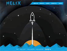 Tablet Screenshot of helixdigital.com.au